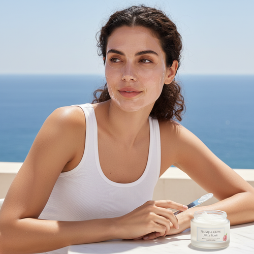 Plump & Glow Jelly Mask – Rose Salt