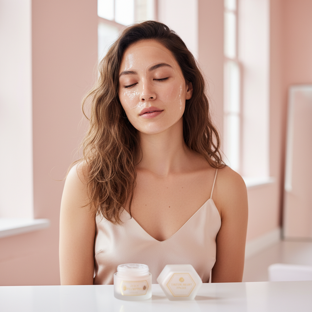 Plump & Glow Jelly Mask – Blush Window