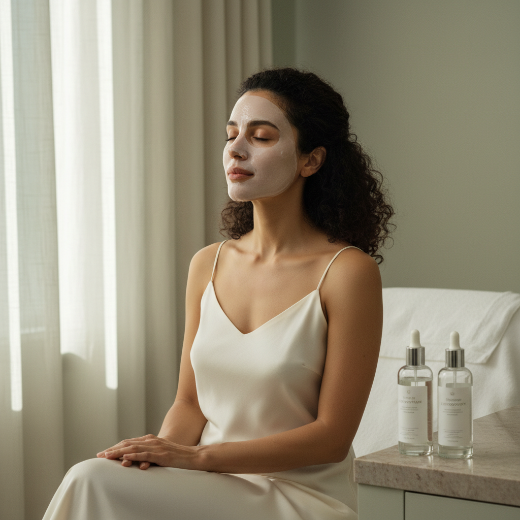 The Longevity Mask – Amber Curtain