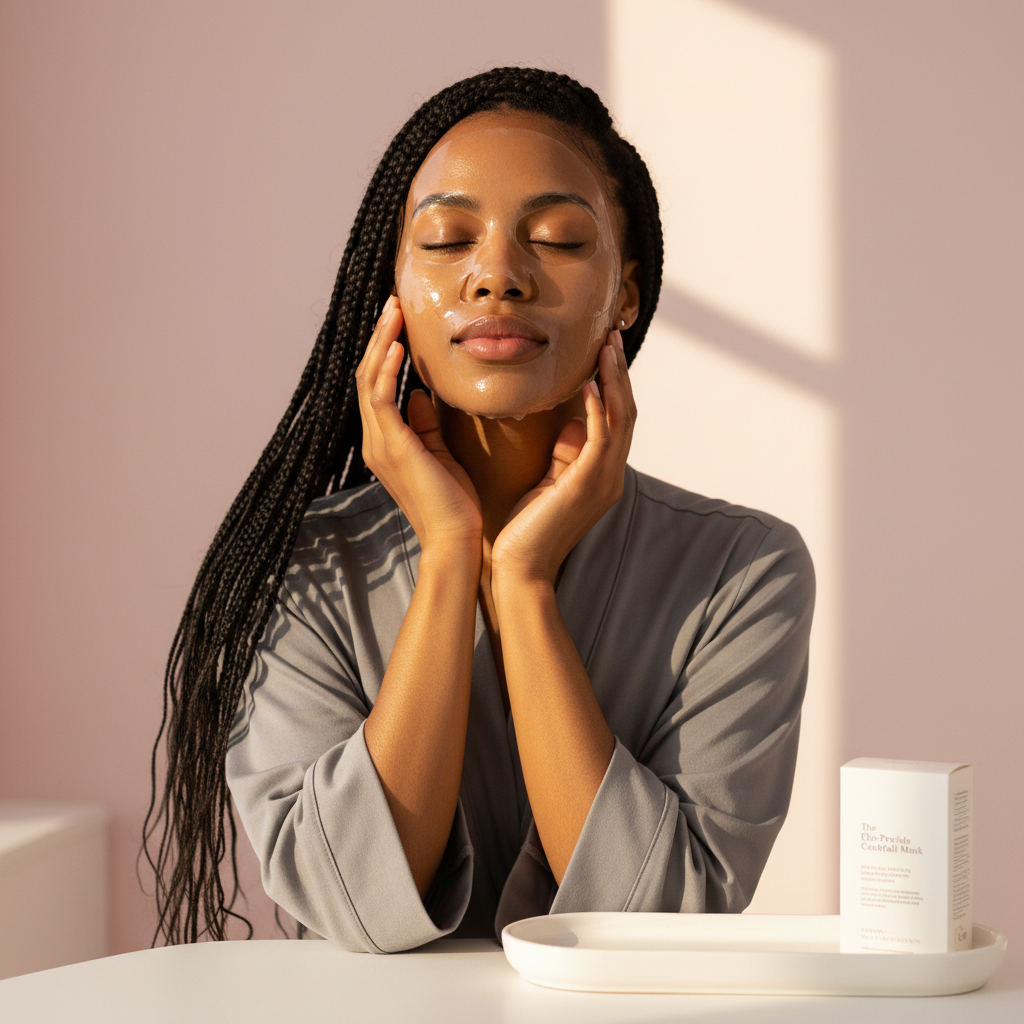 The Cocktail Mask – Pearl Travertine
