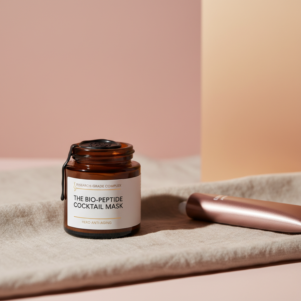 The Cocktail Mask – Blush Linen