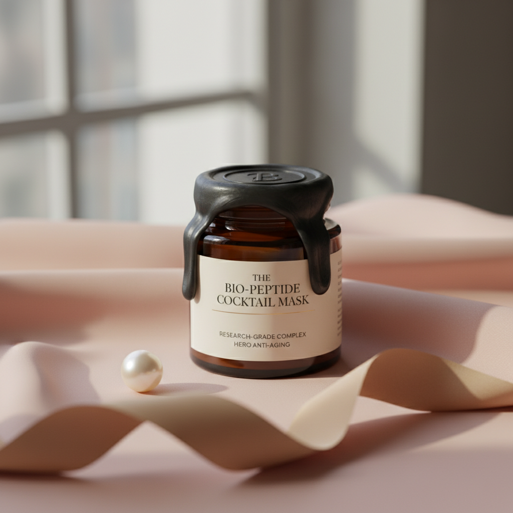The Cocktail Mask – Blush Silk